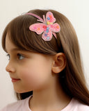 Wrapables Crystal Studded Bling Headband, Sparkly Butterfly