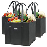 Wrapables 3Pk Heavy Duty Reusable Grocery Bags