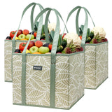 Wrapables 3Pk Heavy Duty Reusable Grocery Bags