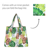 Wrapables Foldable Tote Nylon Reusable Grocery Bag (Set of 2)