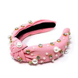 Wrapables Wide Knotted Headbands, Top Knot Headbands for Women and Girls