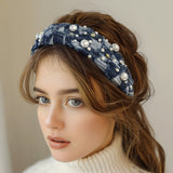 Wrapables Wide Knotted Headbands, Top Knot Headbands for Women and Girls