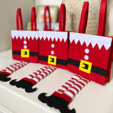 Wrapables Christmas Elf Pants Treat Bags Holiday Decor 6pcs