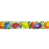 Wrapables Washi Masking Tape, 15mm x 10M, Easter Eggs