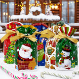 Wrapables Christmas Drawstring Treat Bags (50pcs)