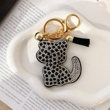 Wrapables Crystal Bling Key Chain Keyring with Tassel