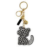 Wrapables Crystal Bling Key Chain Keyring with Tassel