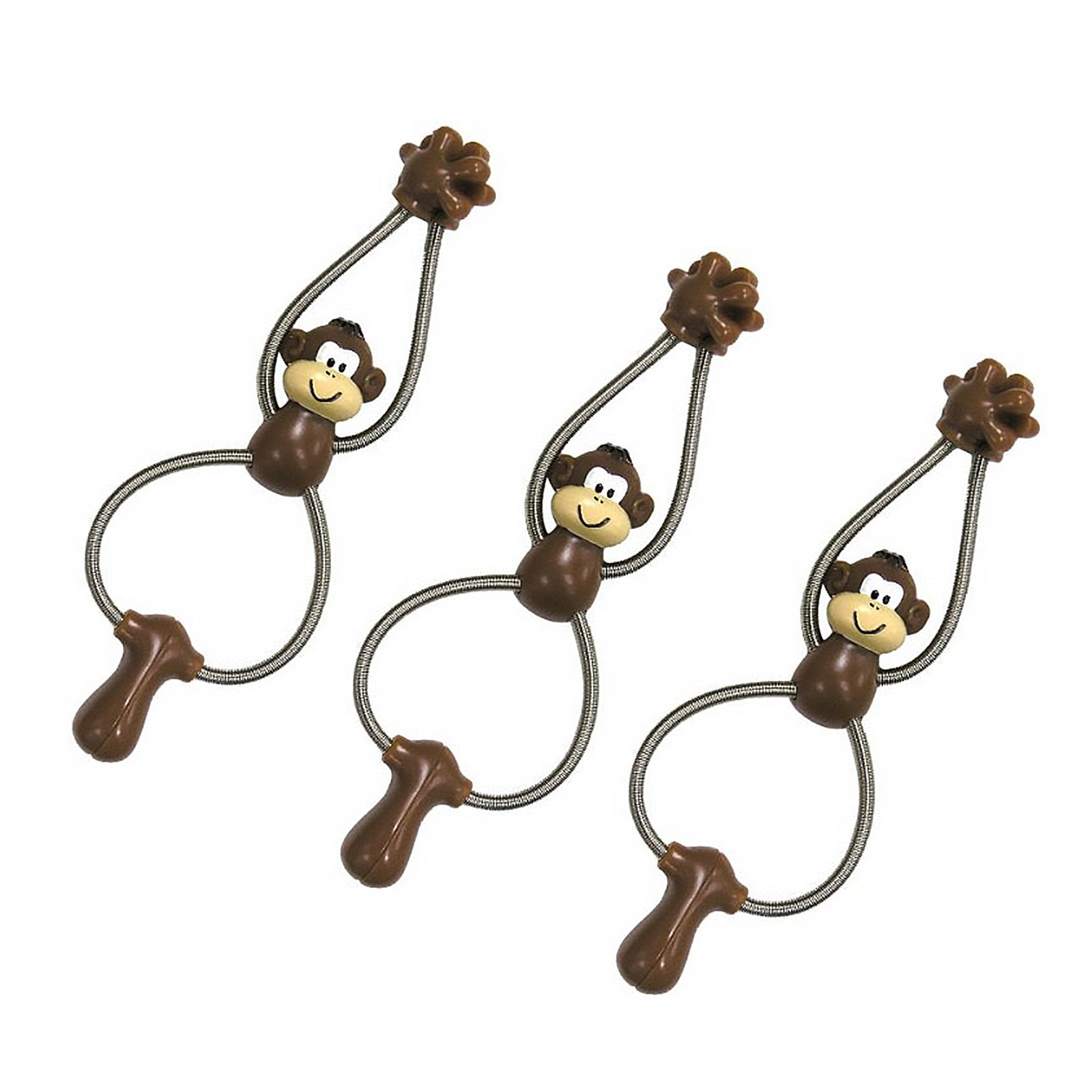 Wrapables Spider Magnet (Set of 3), Monkey