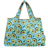 Wrapables Large Foldable Tote Nylon Reusable Grocery Bags