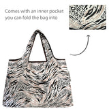 Wrapables Large Foldable Tote Nylon Reusable Grocery Bags