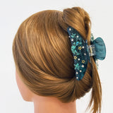 Wrapables Shimmering Rhinestone Hair Claw Clip