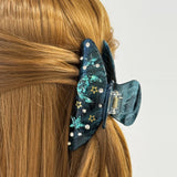 Wrapables Shimmering Rhinestone Hair Claw Clip