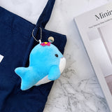 Wrapables Cute Plush Keychain Pendant Charm for Bag, (Set of 2) Whales