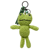 Wrapables Cute Plush Keychain Pendant Charm for Bag, Frog