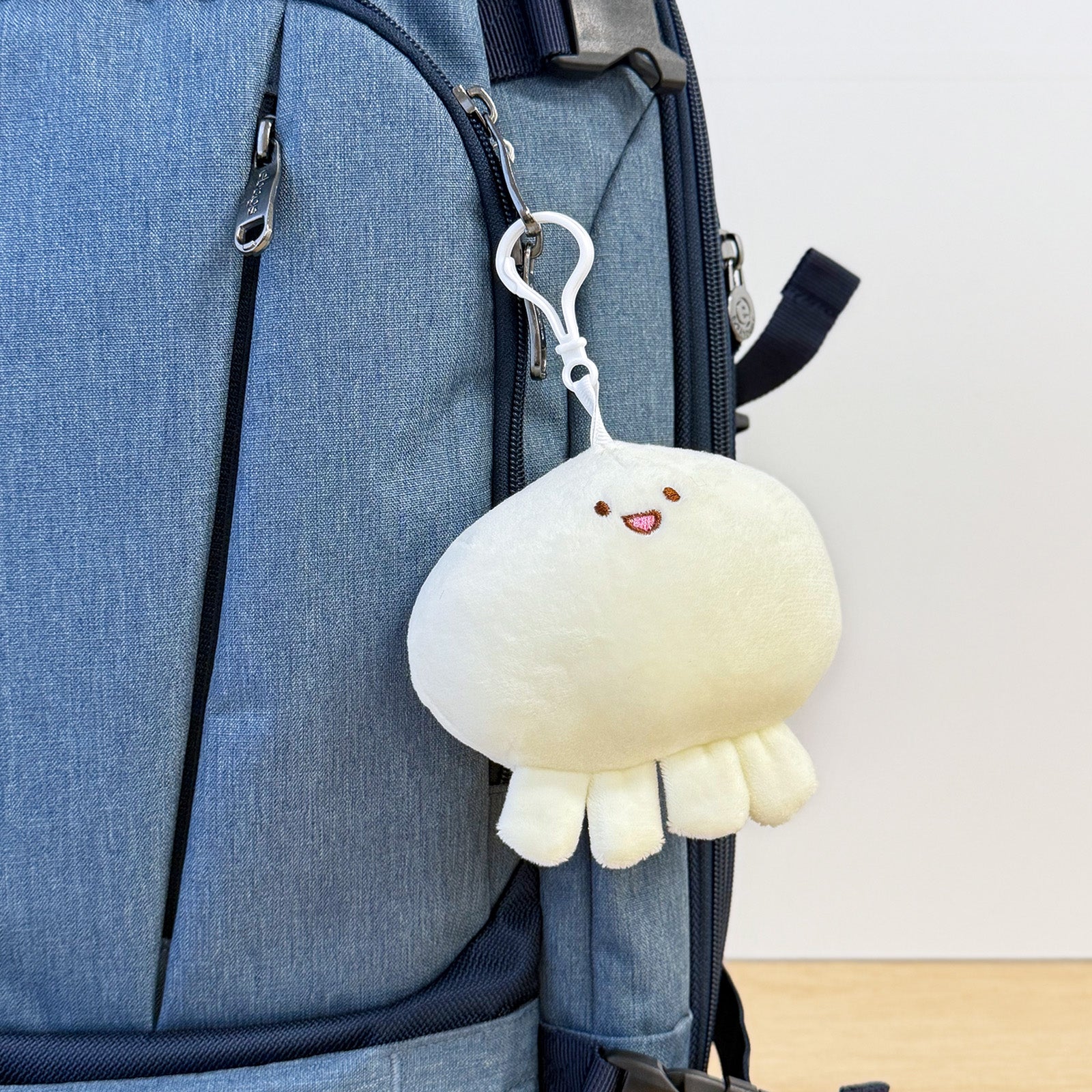 Wrapables Cute Plush Keychain Pendant Charm for Bag, Octopus