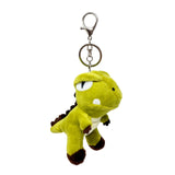 Wrapables Cute Plush Keychain Pendant Charm for Bag, Dinosaur