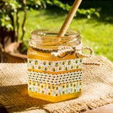 Wrapables Yellow Bees Washi Tape Set for Arts & Crafts, Scrapbooking, Stationery, Diary, Card Making (12 Rolls)