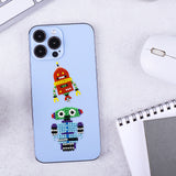 Wrapables Diamond Art Kits, 5D Gem Painting DIY Arts & Crafts Stickers, 12pcs Robots