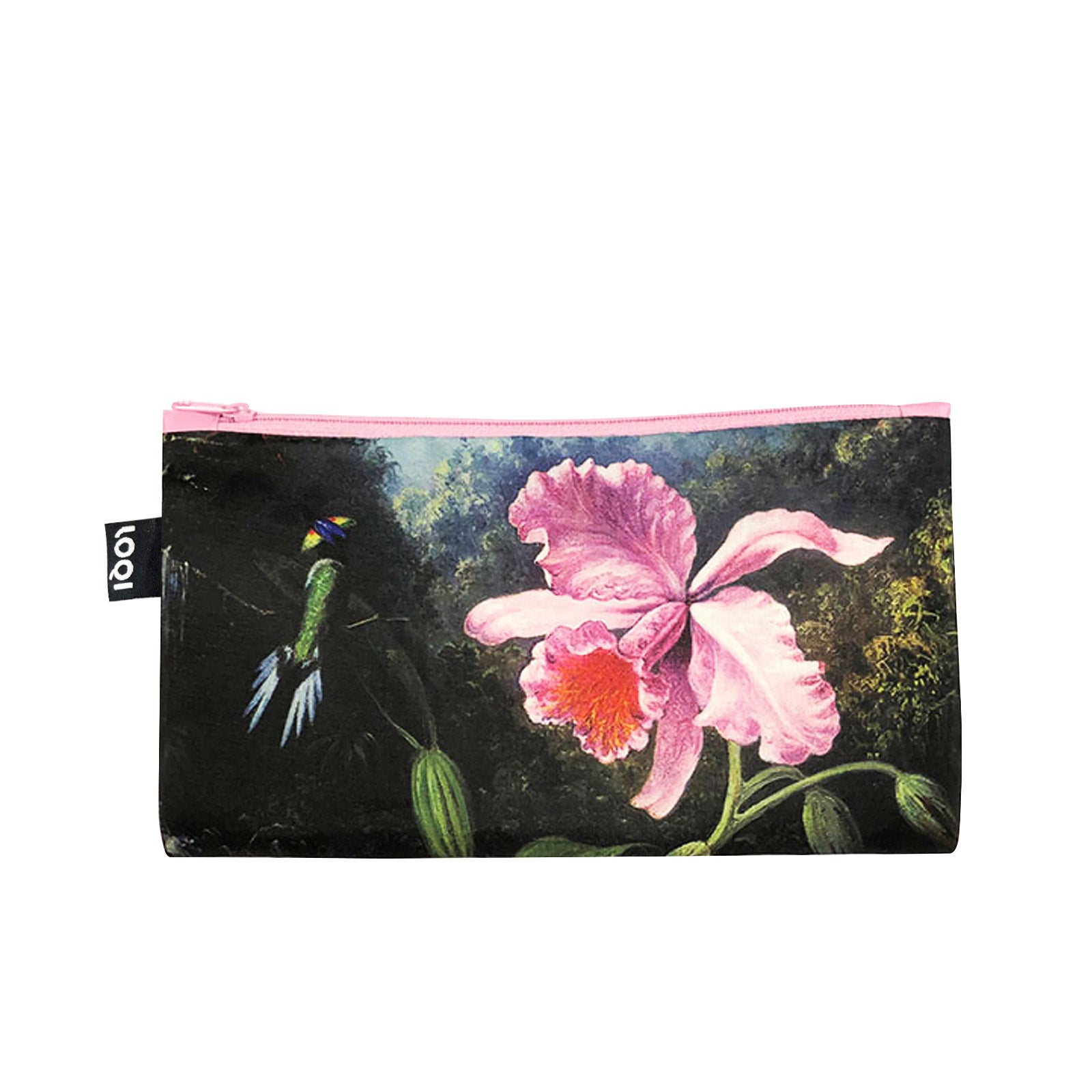 LOQI Zip Pockets (Set of 4), Hummingbirds and Artwork