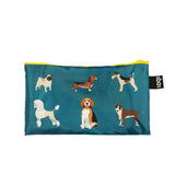 LOQI Zip Pockets (Set of 4), Bicycles, Dogs, SF, Flowers