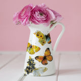 Wrapables Floral Butterfly Moon PET Stickers for Scrapbooking, Junk Journals, Water Bottles, Phones, Laptops (60pcs)