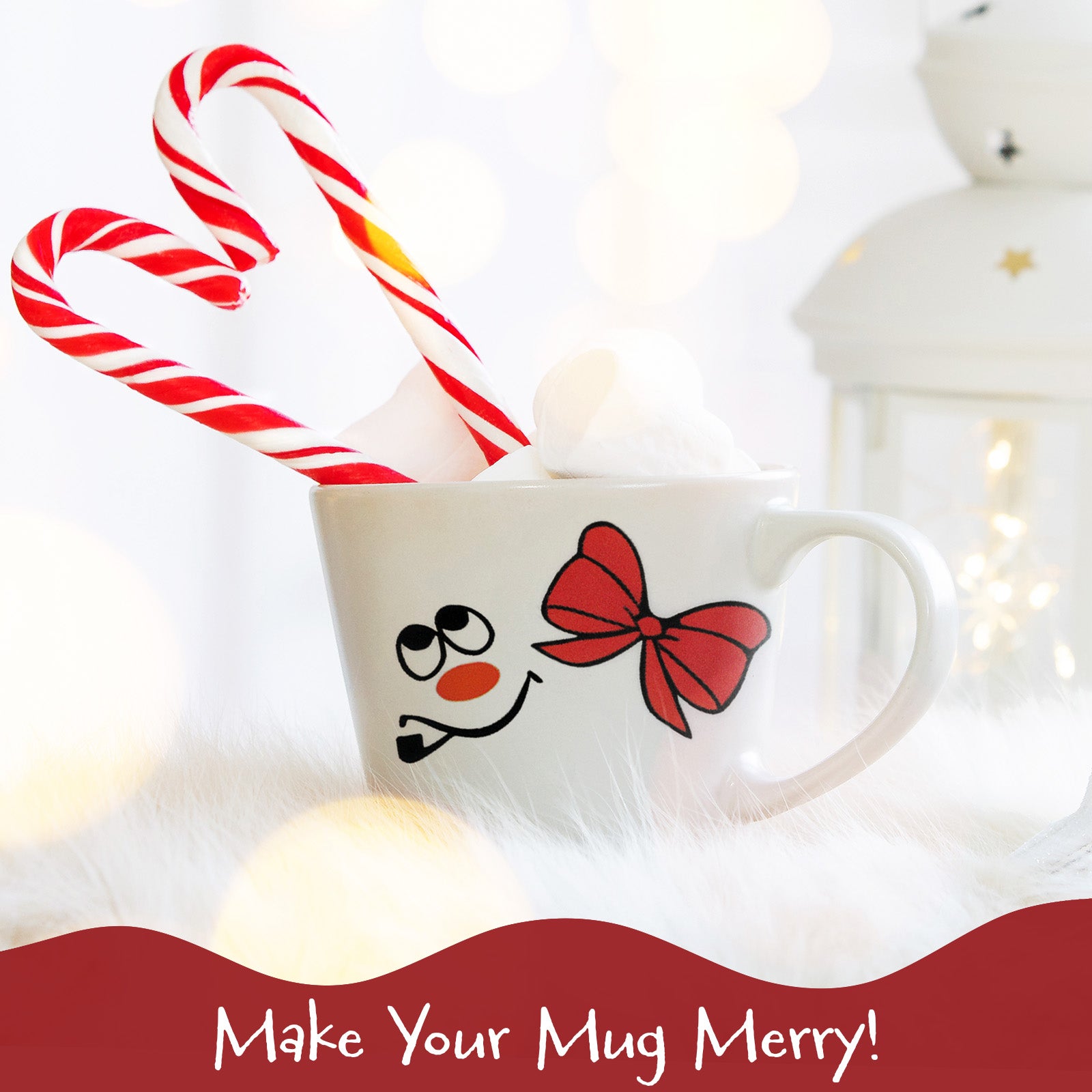 Wrapables Snowman Face Stickers for Crafts, Christmas Decoration for Windows, Refrigerators, Water Bottles, Cups