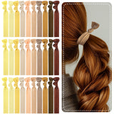 Wrapables No Crease Ouchless Elastic Ribbon Hair Ties Ponytail Holders