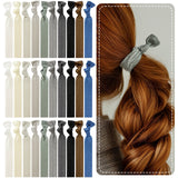 Wrapables No Crease Ouchless Elastic Ribbon Hair Ties Ponytail Holders