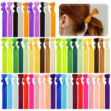 Wrapables No Crease Ouchless Elastic Ribbon Hair Ties Ponytail Holders
