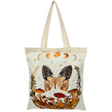 Wrapables Zippered Canvas Tote Bag, Reusable Grocery Shopping Bag