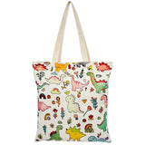 Wrapables Zippered Canvas Tote Bag, Reusable Grocery Shopping Bag