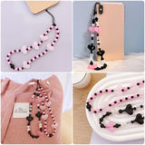 Wrapables Charms and Beads Cell Phone Wrist Strap, Keychain, Bag Charm (Set of 2)