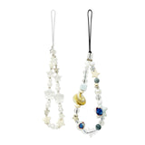 Wrapables Charms and Beads Cell Phone Wrist Strap, Keychain, Bag Charm (Set of 2)