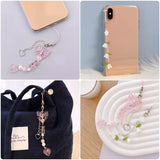Wrapables Cute Aesthetic Y2K Cell Phone Charms, Accessories for Keychain Handbag Pendant (Set of 2)