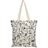 Wrapables Zippered Canvas Tote Bag, Reusable Grocery Shopping Bag