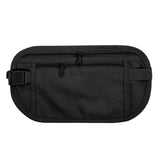 Wrapables Slim Fanny Pack, Hidden Money Belt, Secure Travel Pouch Protects Cash, Cards, Passport, Travel Documents, and Smartphone