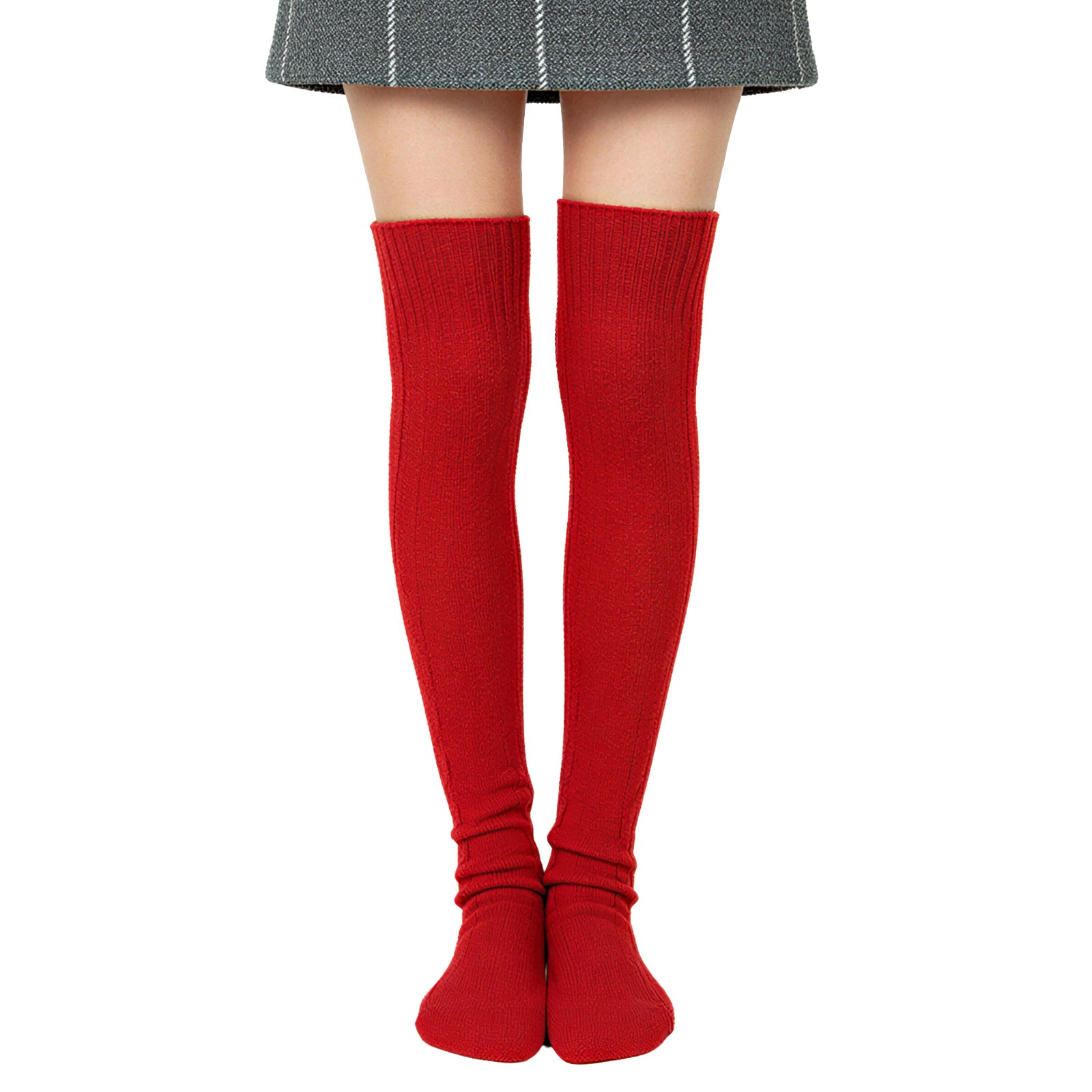 Wrapables Winter Warm Over the Knee Thigh High Long Boot Socks