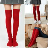 Wrapables Winter Warm Over the Knee Thigh High Long Boot Socks