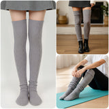 Wrapables Winter Warm Over the Knee Thigh High Long Boot Socks