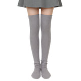 Wrapables Winter Warm Over the Knee Thigh High Long Boot Socks