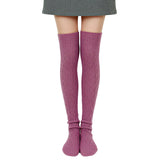 Wrapables Winter Warm Over the Knee Thigh High Long Boot Socks