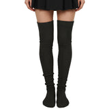 Wrapables Winter Knit Over the Knee Thigh High Boot Socks