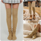 Wrapables Winter Knit Over the Knee Thigh High Boot Socks