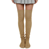 Wrapables Winter Knit Over the Knee Thigh High Boot Socks