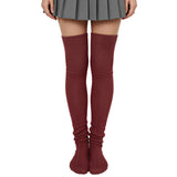 Wrapables Winter Knit Over the Knee Thigh High Boot Socks