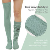 Wrapables Winter Knit Over the Knee Thigh High Boot Socks