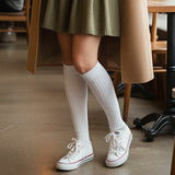 Wrapables Knee High Slouchy Scrunch Socks for Women (Set of 3)