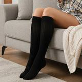 Wrapables Knee High Slouchy Scrunch Socks for Women (Set of 3)