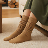 Wrapables Knee High Slouchy Scrunch Socks for Women (Set of 3)