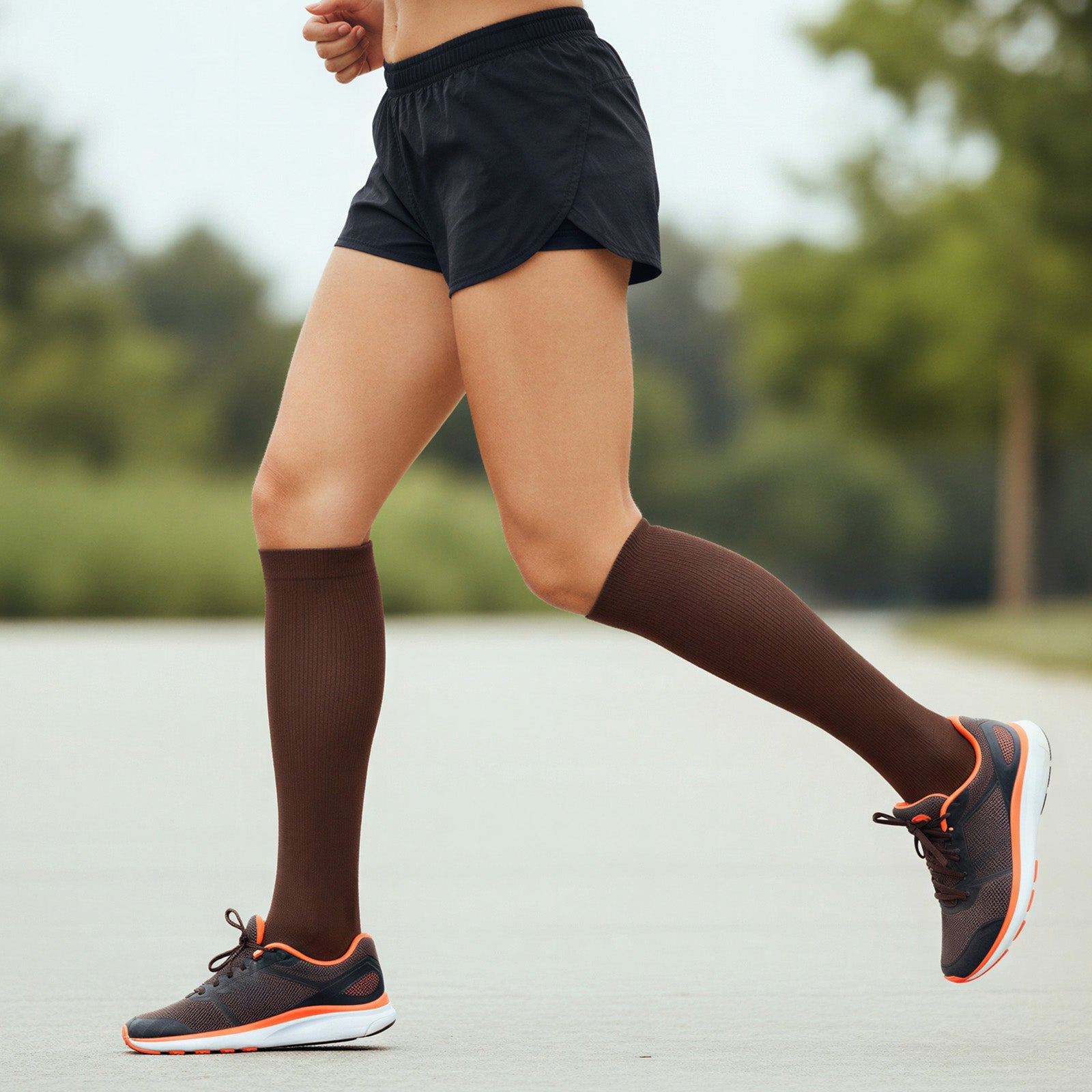 Wrapables Compression Socks for Men and Women, 15-20 mmHg Provides Support for Nurses, Sports, Running, Cycling, Travel (Set of 3)